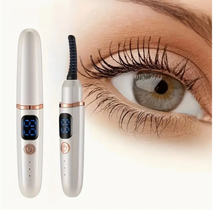 🔥 Heated Eyelash Curler – Böj Dina Fransar Som Ett Proffs